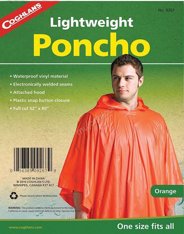 Coghlans pončo C9267 Orange
