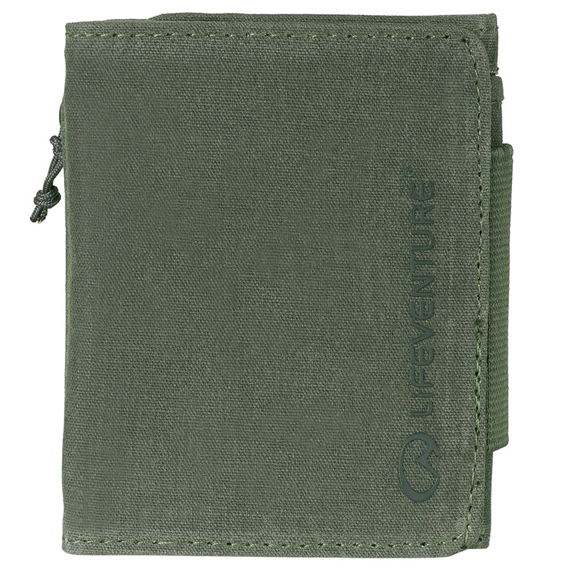 Lifeventure peněženka RFiD Wallet, Olive