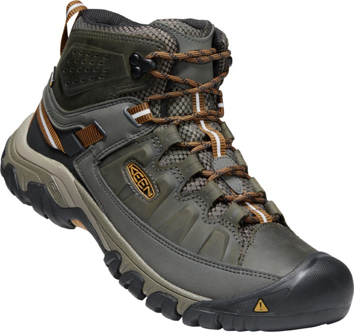 Keen boty Targhee III Mid WP, Black olive/Golden brown