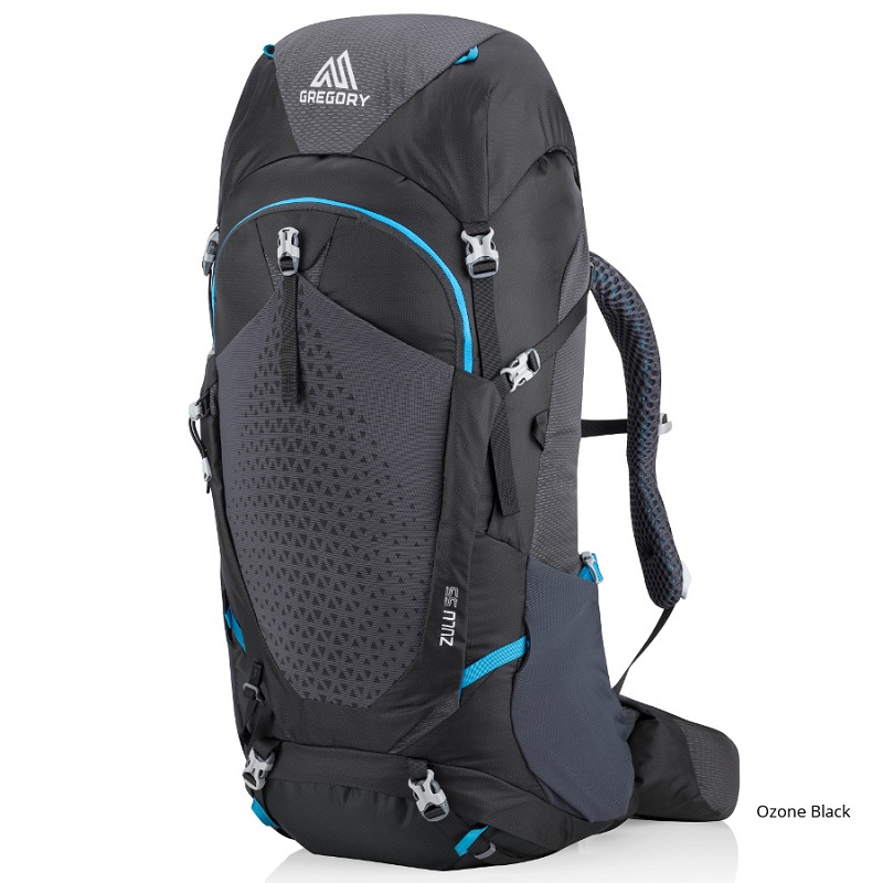 Gregory batoh Zulu 55 2.0 Ozone black, M/L