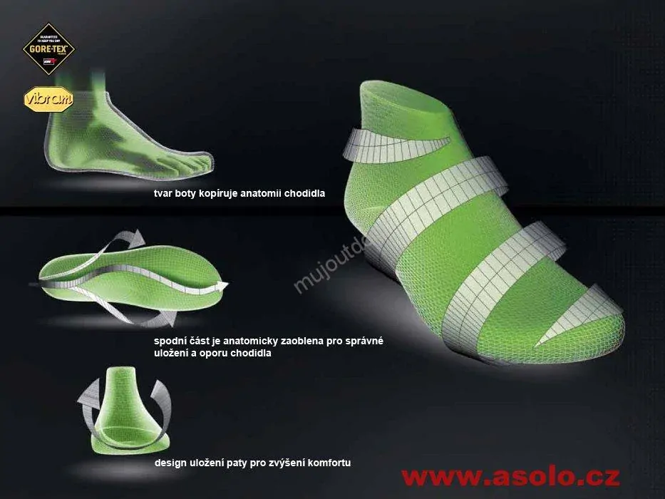 Asolo pánské boty Agent Evo GV, graphite