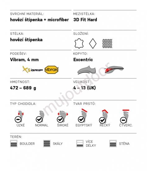 Ocún lezečky Diamond